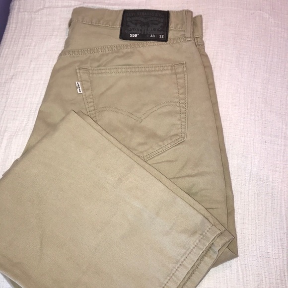 levis 559 khaki